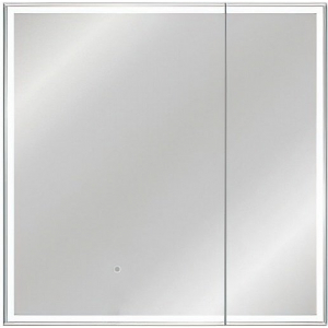 Зеркальный шкаф 80 Style Line Квартет СС-00002375 белые, с подсветкой и сенсорным включателем